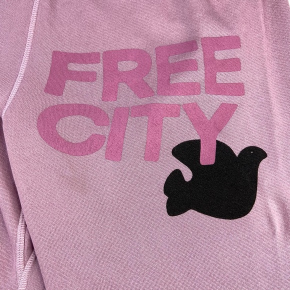 Freecity Superfluff Lux OG Rose Water Splash Pink Dove Shorts Women's Sz XS New - Picture 7 of 9